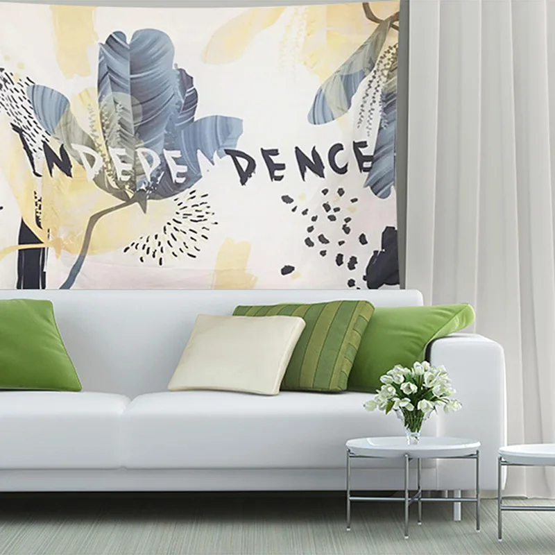 New Tapestry Wall Hanging Polyester Tapestry for Festival Dorm Decoration Throw Yoga Mat Hanging Painting Shawl Mat