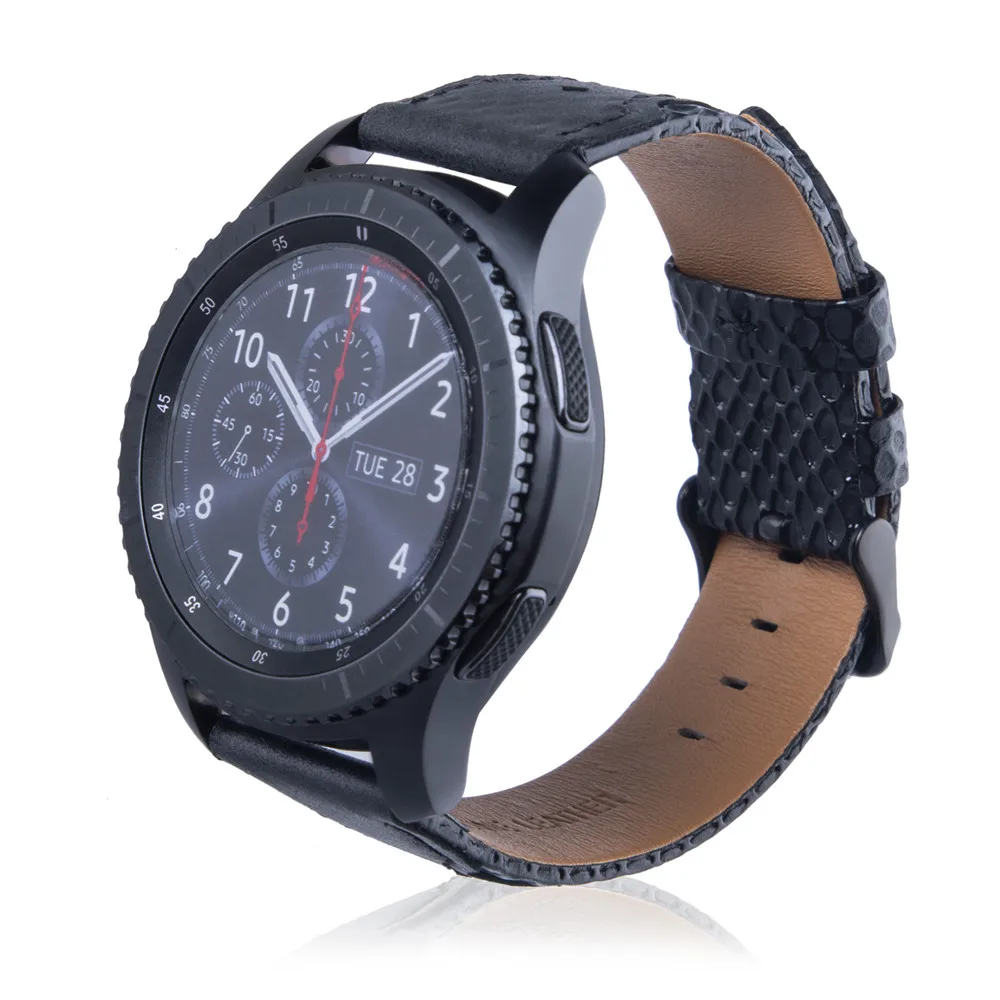 22/20 мм для samsung Шестерни спортивные S2 S3 классический Frontier galaxy watch активный 42/46 мм длина браслета huami amazfit bip huawei honor GT 2
