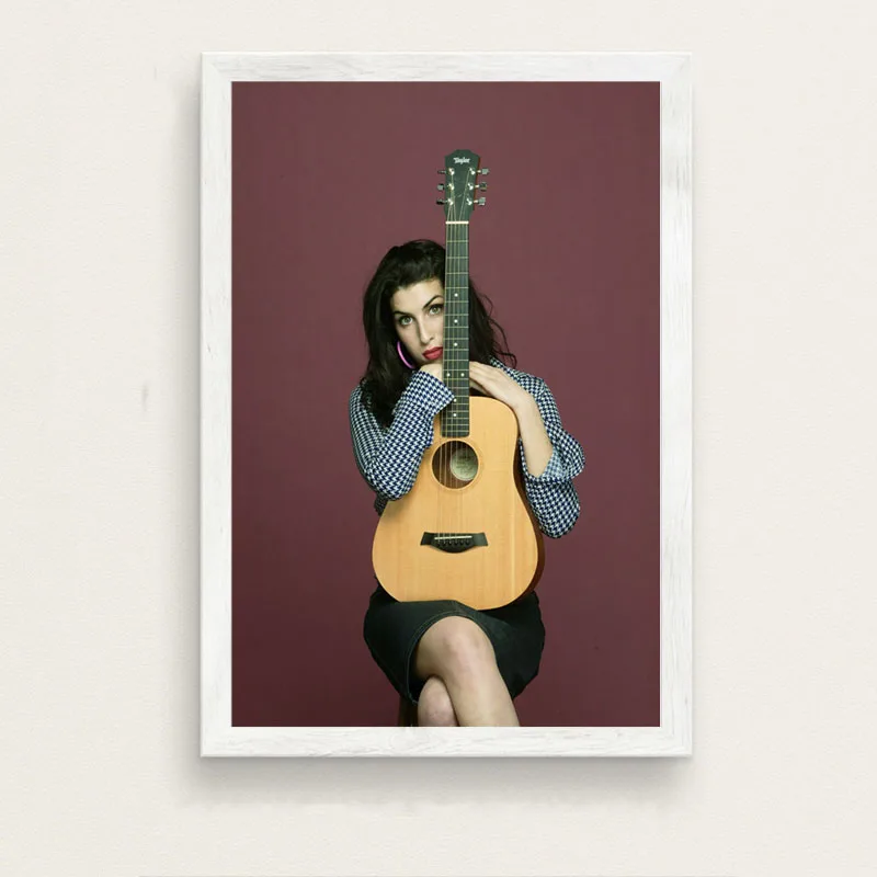 P475 Amy Winehouse музыкальный певец звезда поп-арт, живопись Шелковый Холст плакат настенный домашний декор - Цвет: 2