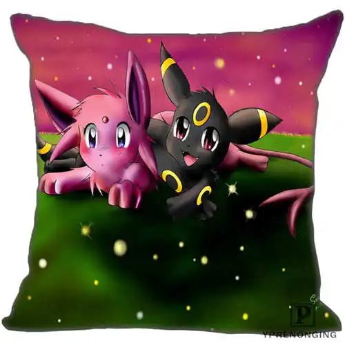 Best Custom fcheshire_umbreon(1) Наволочка на подушку, спальня домашний квадратный наволочка на молнии(одна сторона)#190404-1-16 - Цвет: Pillowcase