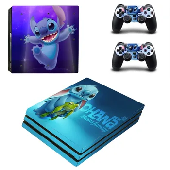 

Sticker PS4 PRO Console Skin Decal Stitch + 2 Controller Skins Set for Sony Playstation 4 PRO