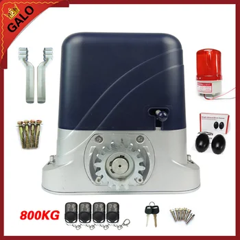 

Opener vehicle 800KG door automatic sliding gate opener motor operator with full Accessories to move use remote control 110/220V