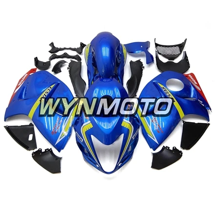 Полный комплект обтекателя Для Suzuki GSXR1300 Hayabusa год 2008 2009 для детей 10, 11, 12, 13, 14, 15, ABS Пластик впрыска жемчужно-синий накладки на мотоциклы