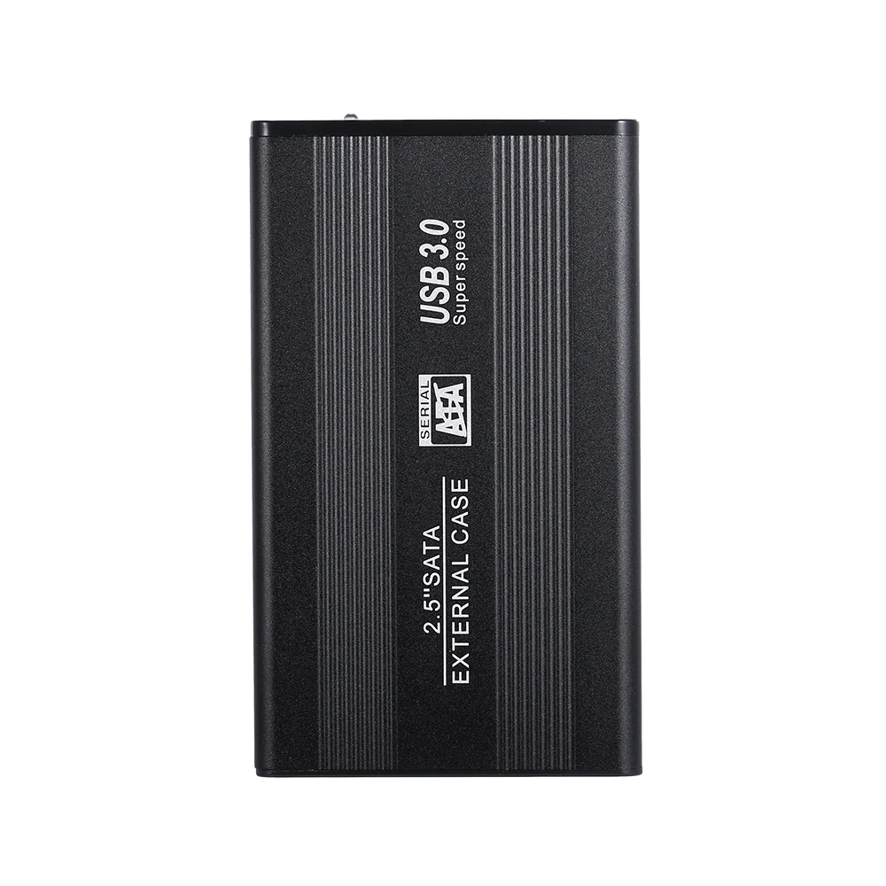 2,5 дюймов HDD SATA HDD к USB3.0 адаптер конвертер внешний корпус 3 ТБ жесткий диск Box внешний жесткий диск корпуса (черный)