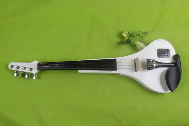 Best Price Violin guitar head New 16" Electric Viola Solid wood White Bow Case Fiddle Best Price Violin guitar head New 16" Electric Viola Solid wood White Bow Case Fiddle