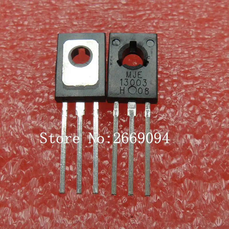 

100PCS MJE13003 E13003-2 E13003 TO-126 Transistor 13003