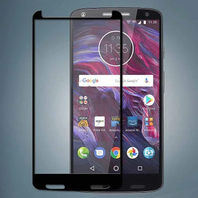 10 шт./лот 3D закаленное стекло для Moto Droid Turbo 2 защитная пленка на полный экран X Force