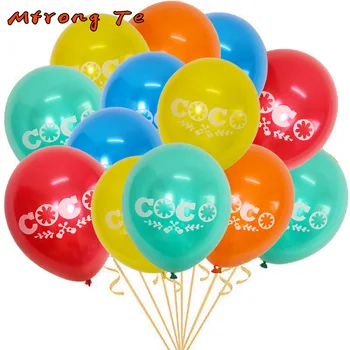 

10pcs/lot 10 inch Coco Latex Balloons Happy Birthday Decorations Globos Inflatable Toys For Kids Celebration Supplies Ballon