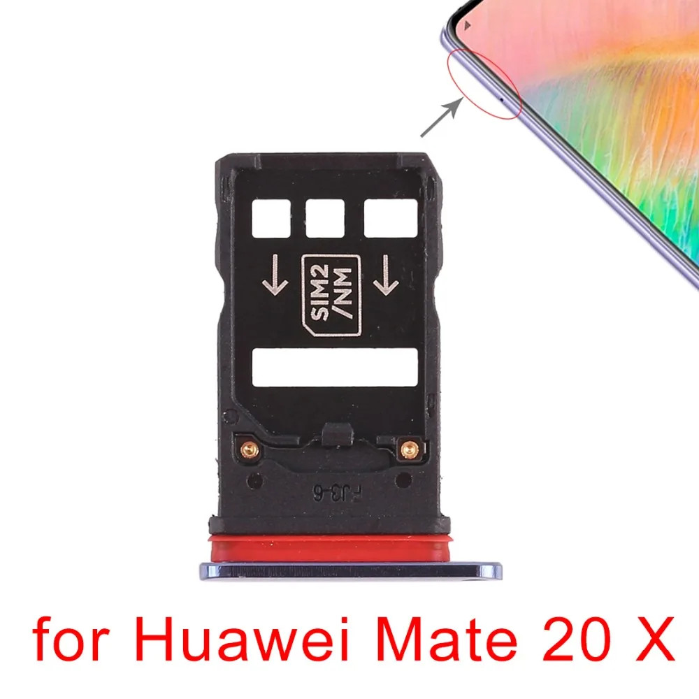 Лоток для huawei mate 2 x SIM карты для huawei mate 20 Pro/20 X запасные части для ремонта
