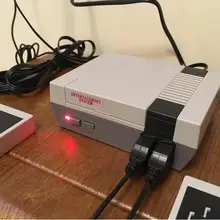 Мини-Ретро Классическая видеоигра консоль встроенный 620 игры 8 бит PAL& NTSC семейный ТВ Портативный игровой плеер двойные геймпады