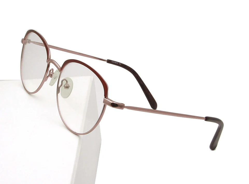 round eyewear pink Сплав оптические очки оправа для женщин винтажные круглые очки Мужские Рецептурные очки ретро оптическая оправа Oculos De Grau - Цвет оправы: round eyewear pink