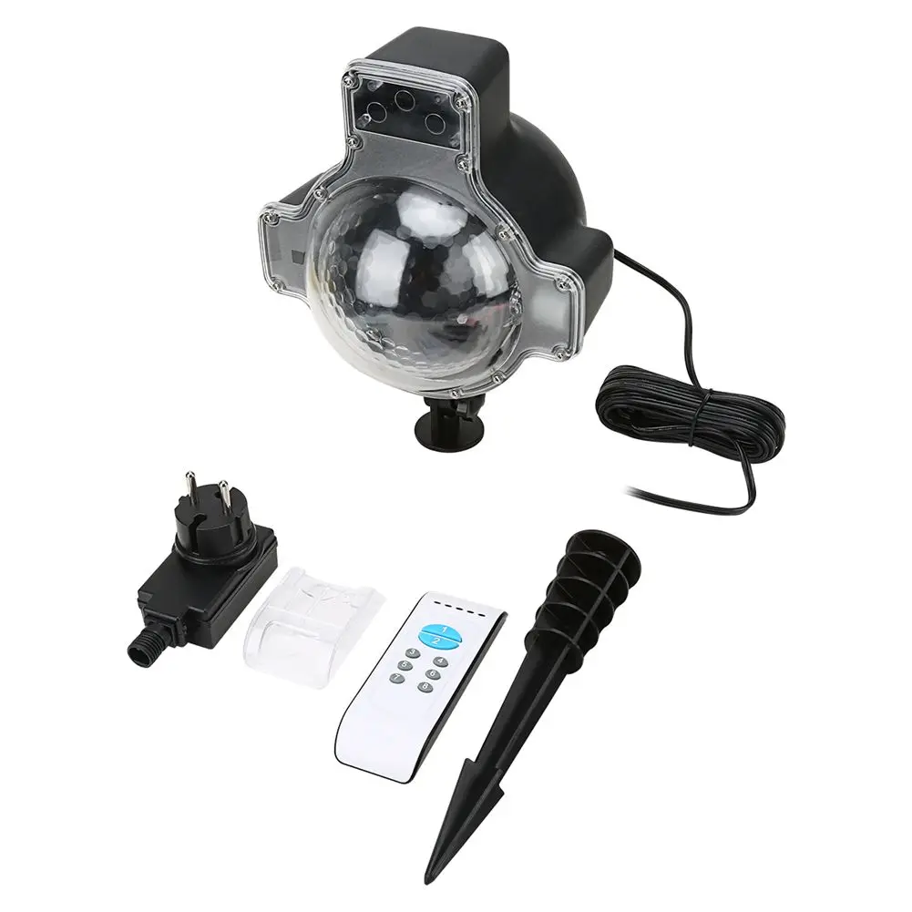 

Christmas Projector Lamp Waterproof Snowflake Led Lights Wireless Remote Christmas Projection Lights Outdoor Xmas Halloween Pa