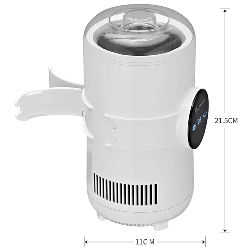 Portable Mini Fridge Electric Summer Drink Cooler Kettle Drink Instant Cooling Cup Car Vehicle Heating Cooler Freezer Us Plug