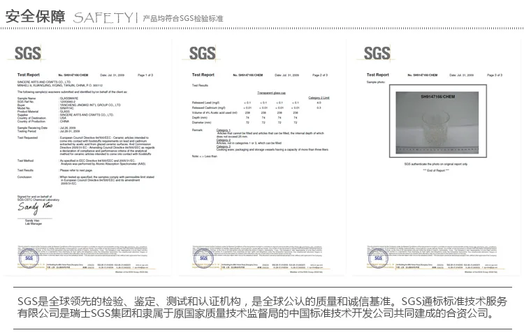Glass Inspection Report