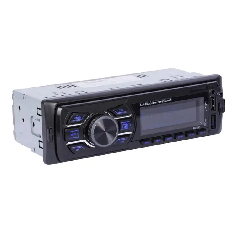 12 V автомобильный стерео Bluetooth FM радио MP3 аудиоплеер 5 V Зарядное устройство USB SD AUX Авто Электроника сабвуфер 1 DIN Авторадио