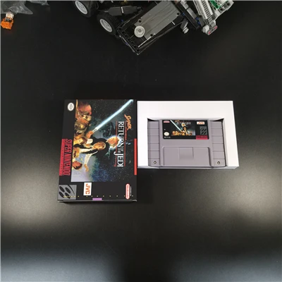 

Super Star Wars - Return of the Jedi With Retail Box Action Game USA Version