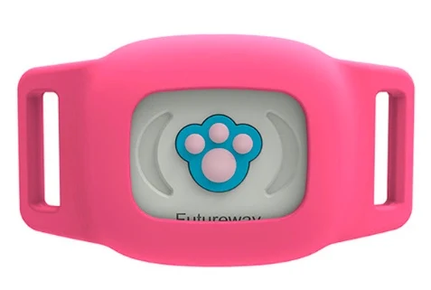 red Smart waterproof IP67 MiNi Pet gps A gps LBS отслеживающий трекер ошейник для собаки кошки SMS позиционирующий Geo-Fence удаленное устройство отслеживания - Цвет: red