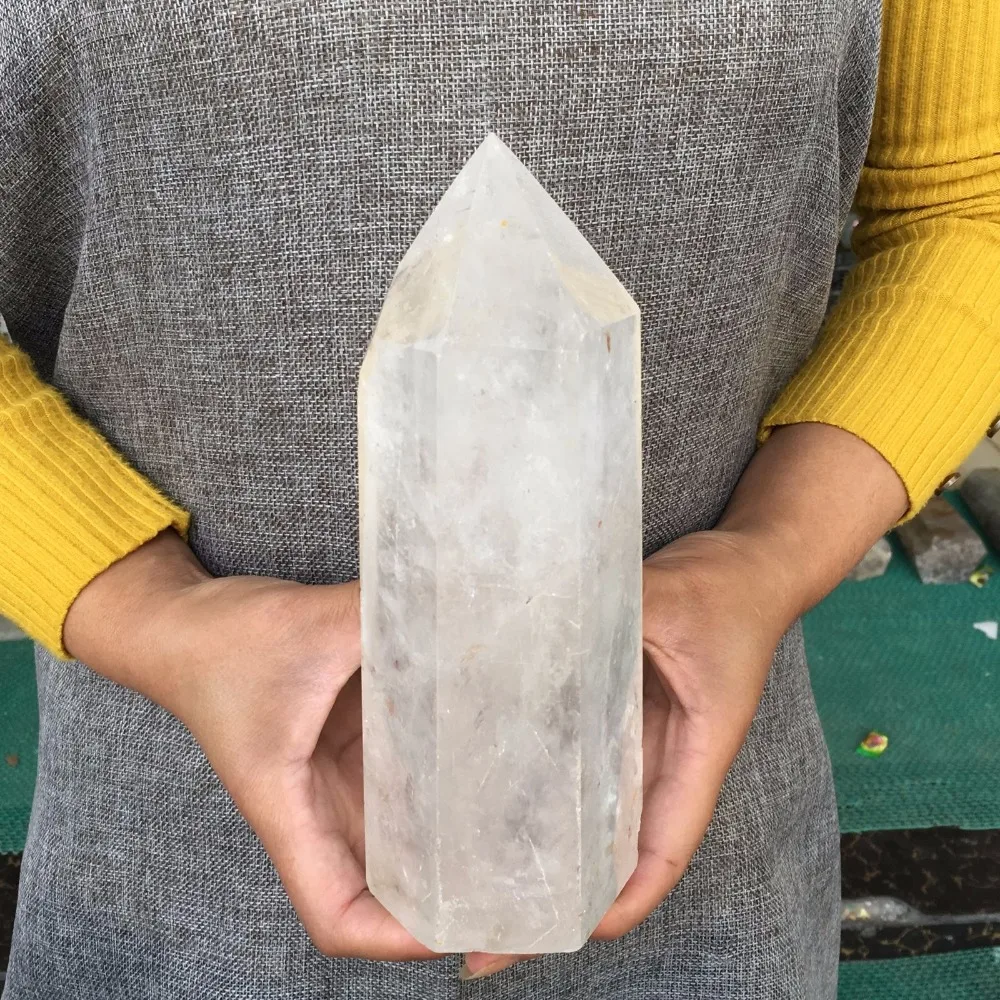 3.7LB натурально чистый обелиск кристаллические палочки точка с лечебным действием, образцы