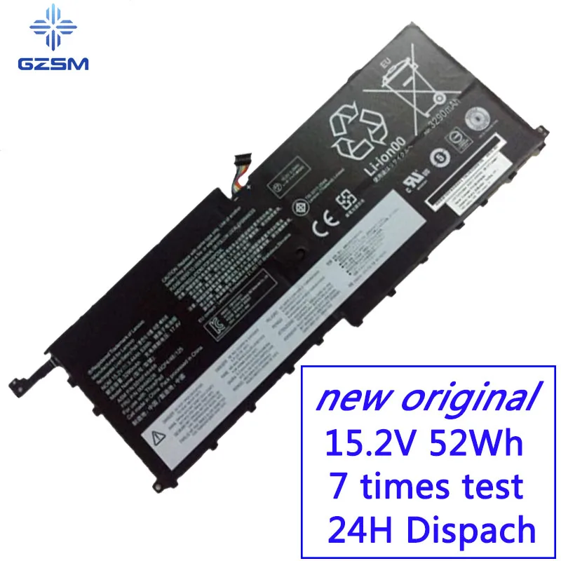 

GZSM laptop battery 01AV409 for LENOVO X1C 01AV410 battery for laptop 01AV438 01AV439 01AV441 SB10K97567 SB10K97566 battery