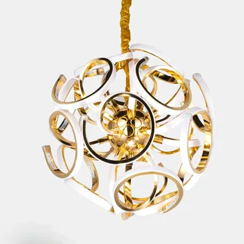 

New brief designer chandelier LED hanglamp modern dinning room living room light fixtures AC110V 220V