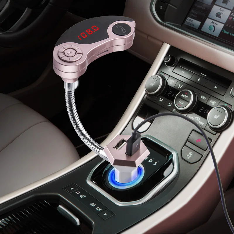 GT86 Беспроводной во время езды в автомобиле Bluetooth FM передатчик Радио адаптер