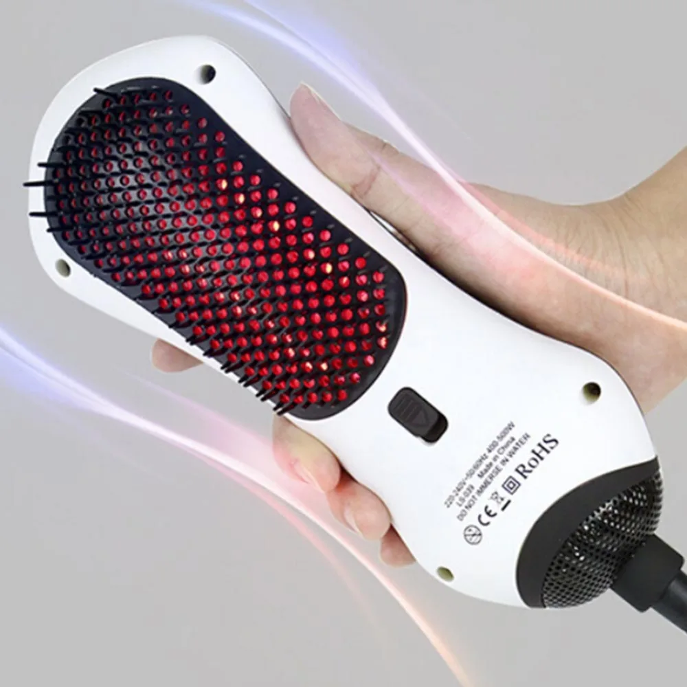 

Negative Ion Infrared Hair Curling Comb Hairdressing Styling Tools Hair Comb Anti-scald Curling Irons Hair Curler Comb