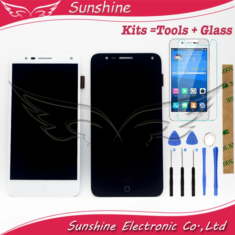 5 ''ЖК-дисплей для Alcatel Pop 4 5051 5051D 5051X 5051J 5051 м OT5051 OT5051D OT5051X ЖК-дисплей с сенсорным сенсором в сборе