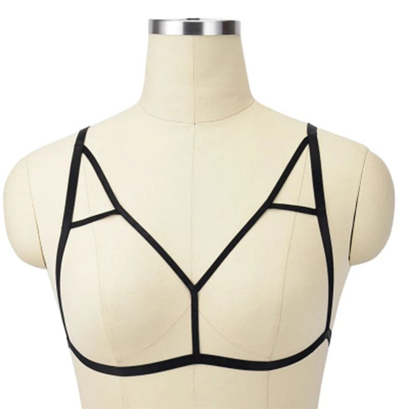 Сексуальный бюстгальтер полый ремешками крест Растениеводство Топ Bralette Push Up бюстгальтеры для женщин бюстгальтер без бретелек белье Sutia Адес 2 стилей