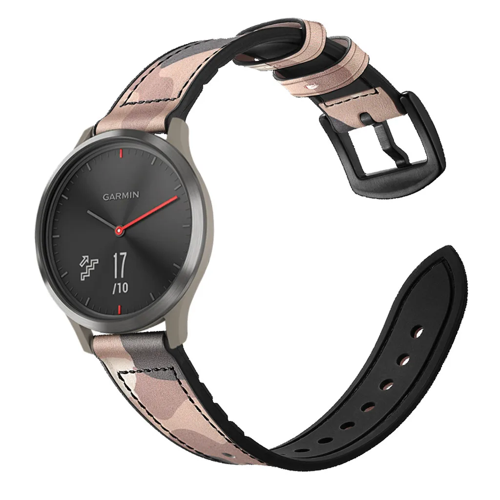 Модные Простые Ремешки для наручных часов Garmin Vivomove HR силиконовые удобные аксессуары браслет ремешок Ремешок Пряжка высокого качества