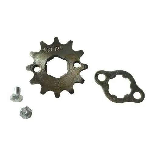 420 12T 20mm Front Engine Sprocket for Chinese Pit Bikes And Atvs 125cc Lifan