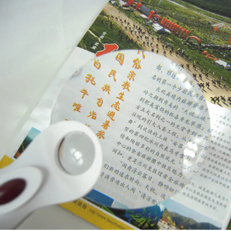 FGHGF 10X 20X 2LED Light Loupe Handheld Magnifier Reading Hand Magnifying Glass Lens Jewelry Loupe