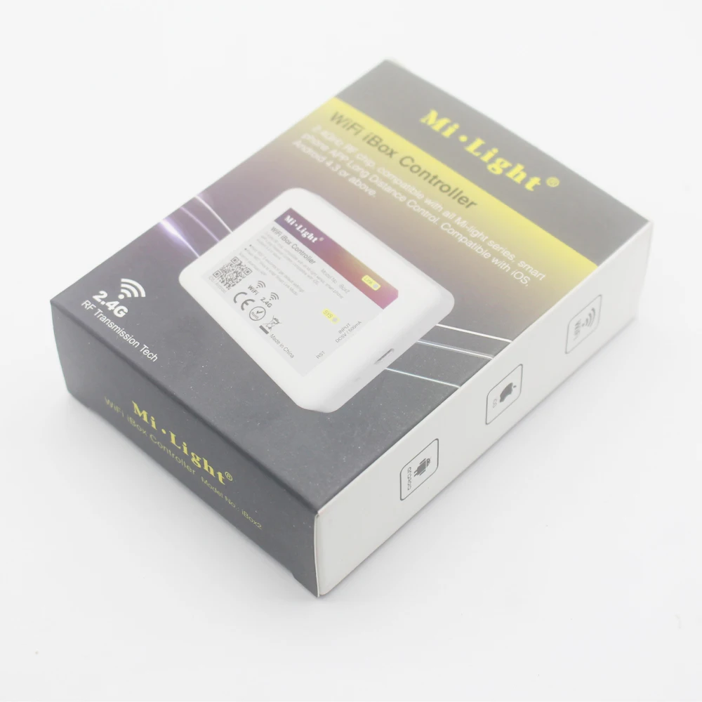 Mi. light Wifi iBox2 Управление; DC5V совместим с IOS/Andriod системы Беспроводной приложение Управление для CW WW RGB лента-лампа