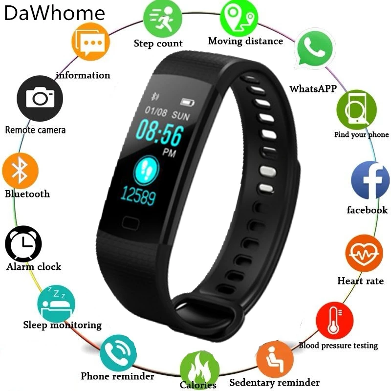 

New Smart Watch Men Women Heart Rate Monitor Blood Pressure Fitness Tracker Smartwatch Sport Watch for Ios Android