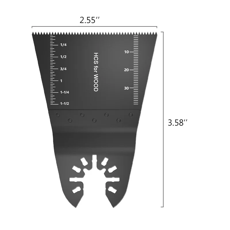 10PCS Oscillating Saw Blades Multifunction High Carbon Steel Saw Blade Home Wood Tools High Quality