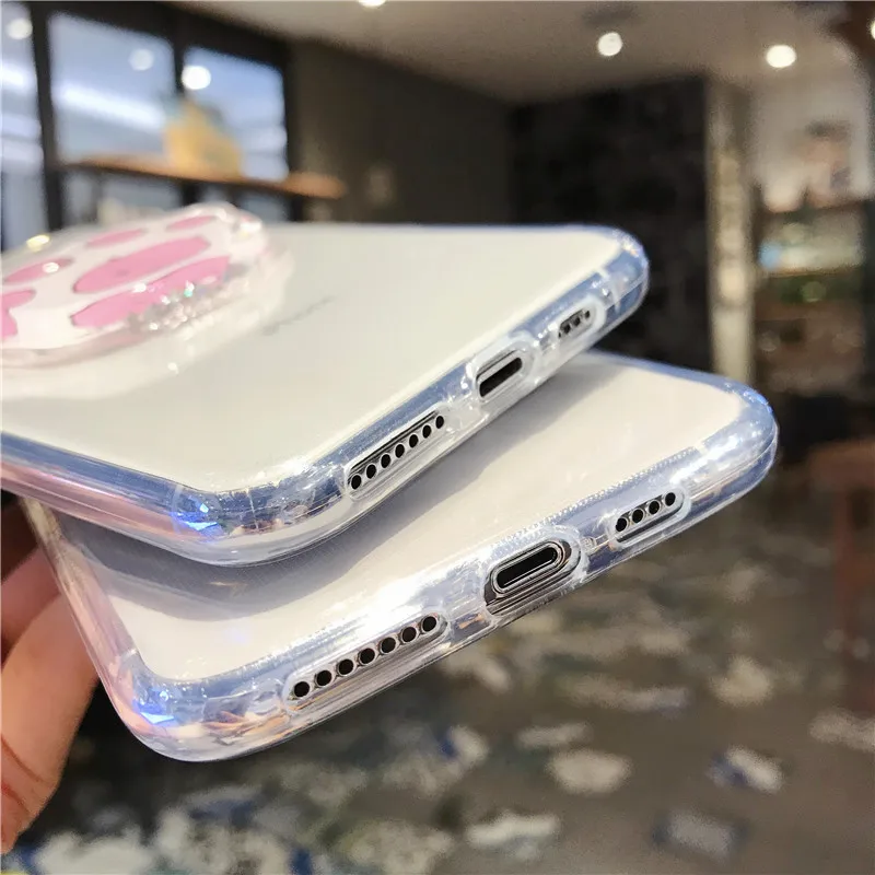 3D Жидкий чехол для телефона с кошачьим когтем Samsung S8 S9 Plus S10 5G Note 8 9 A10 A20 A30 A50 A70 M10 M20