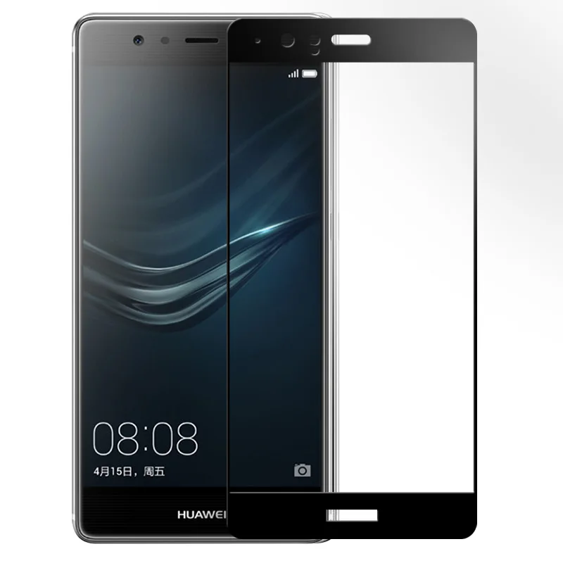Для huawei P9 P10 с уровнем твердости 9 H 2.5D полное покрытие закаленное Стекло Экран протектор для huawei P9 P9 плюс P10 P10 плюс Защитная Стекло пленка