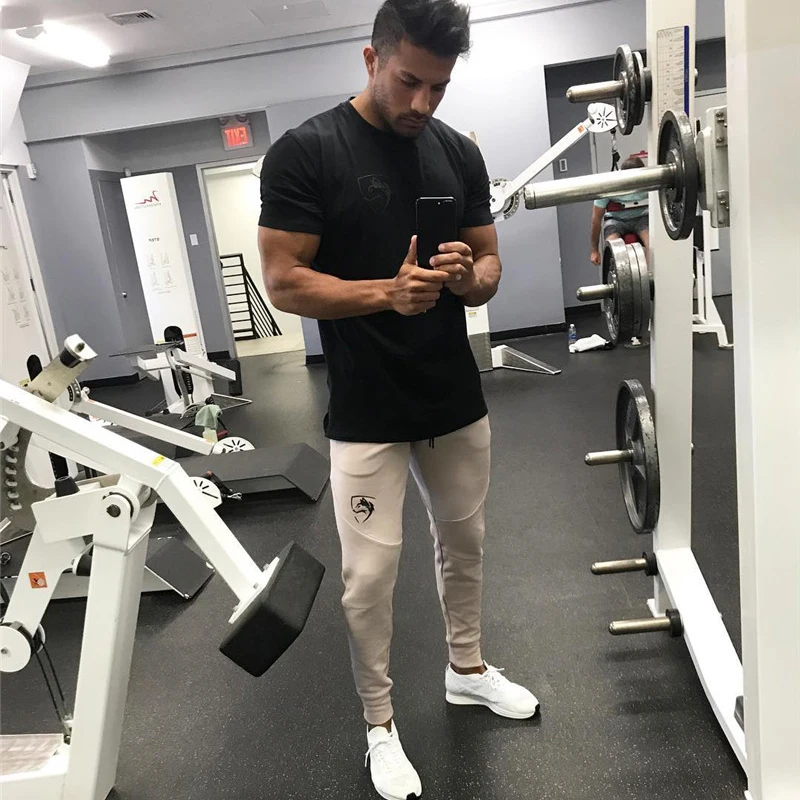 Sweatpants Gym Men Fitness Jogger Pants sport (11)