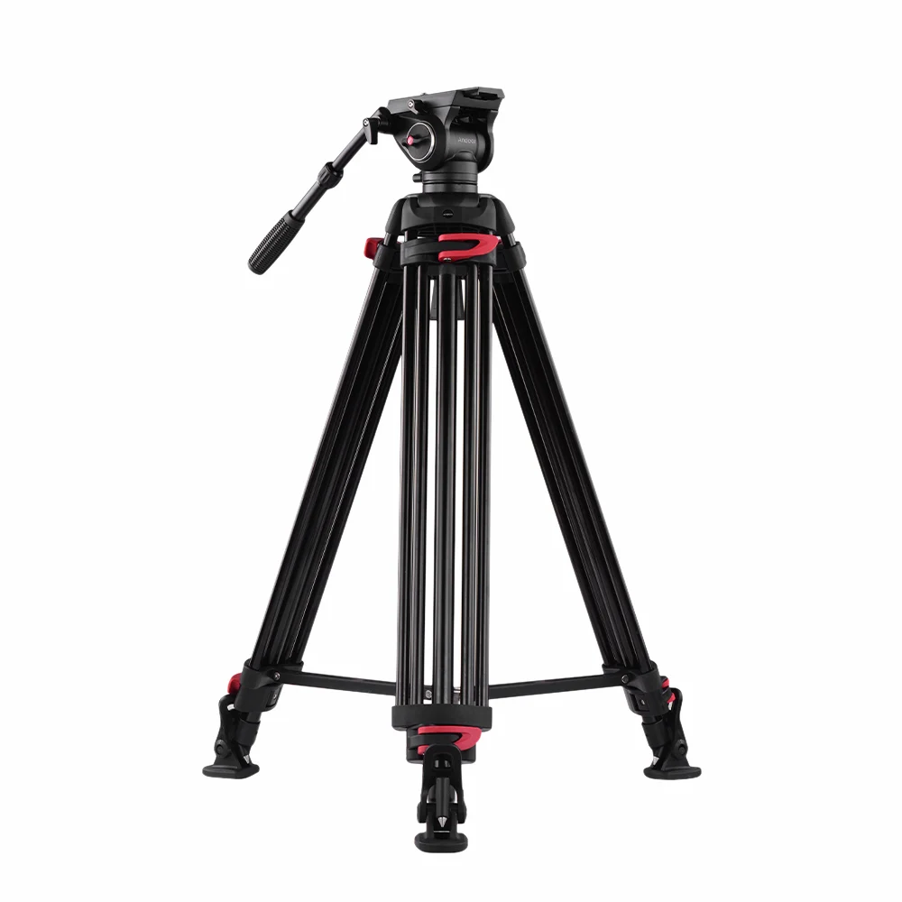 D6338-2 Andoer XTK-8018 Штатив для профессиональной фотосъемки из Сплава Al с 360 панорамной гидравлической головкой 180 см Максимальная высота 10 кг нагрузка - Цвет: D6338-2