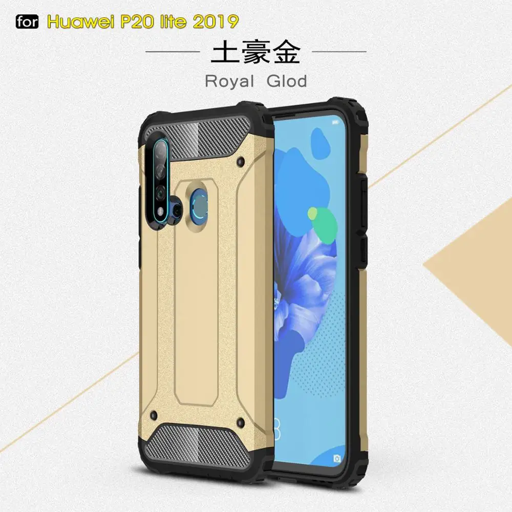 30 шт./партия гибридный прочный защитный чехол из ТПУ+ ПК для huawei Honor 20 Lite Honor 20 Pro P20 Lite P Smart Z Y5