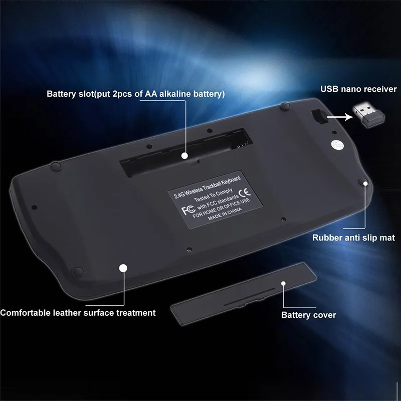 Trackball Keyboard 1