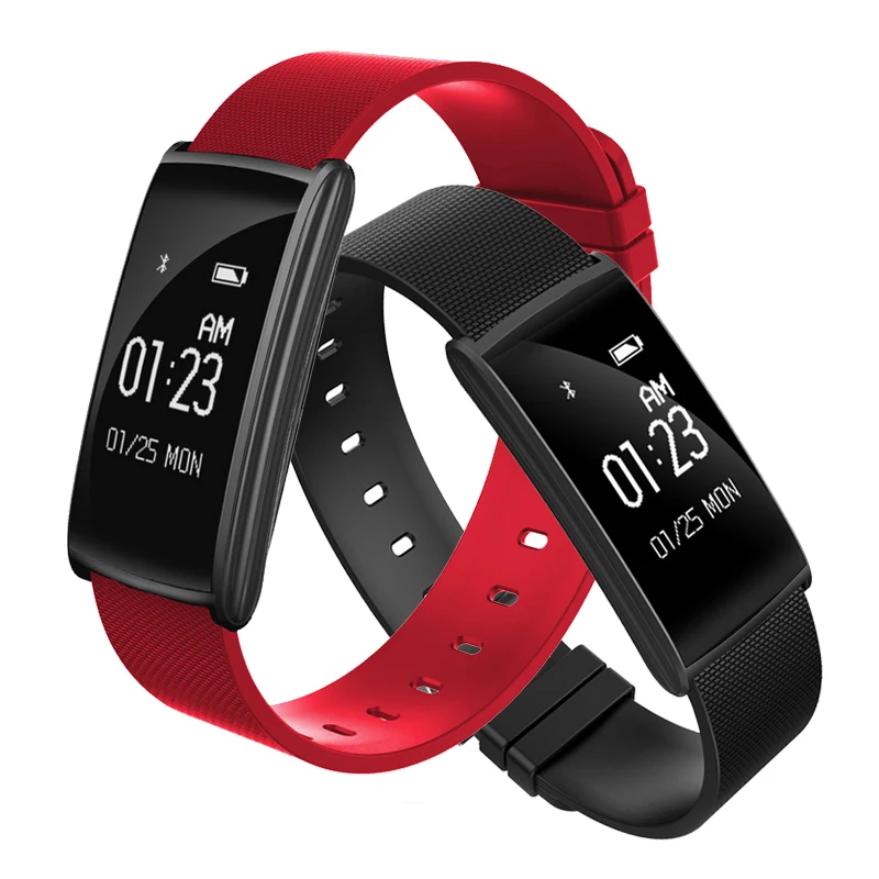N108 Smart Wristbands Bluetooth Work Remind With Blood Pressure Blood Oxygen Fitness Heart Rate Monitor Bracelet