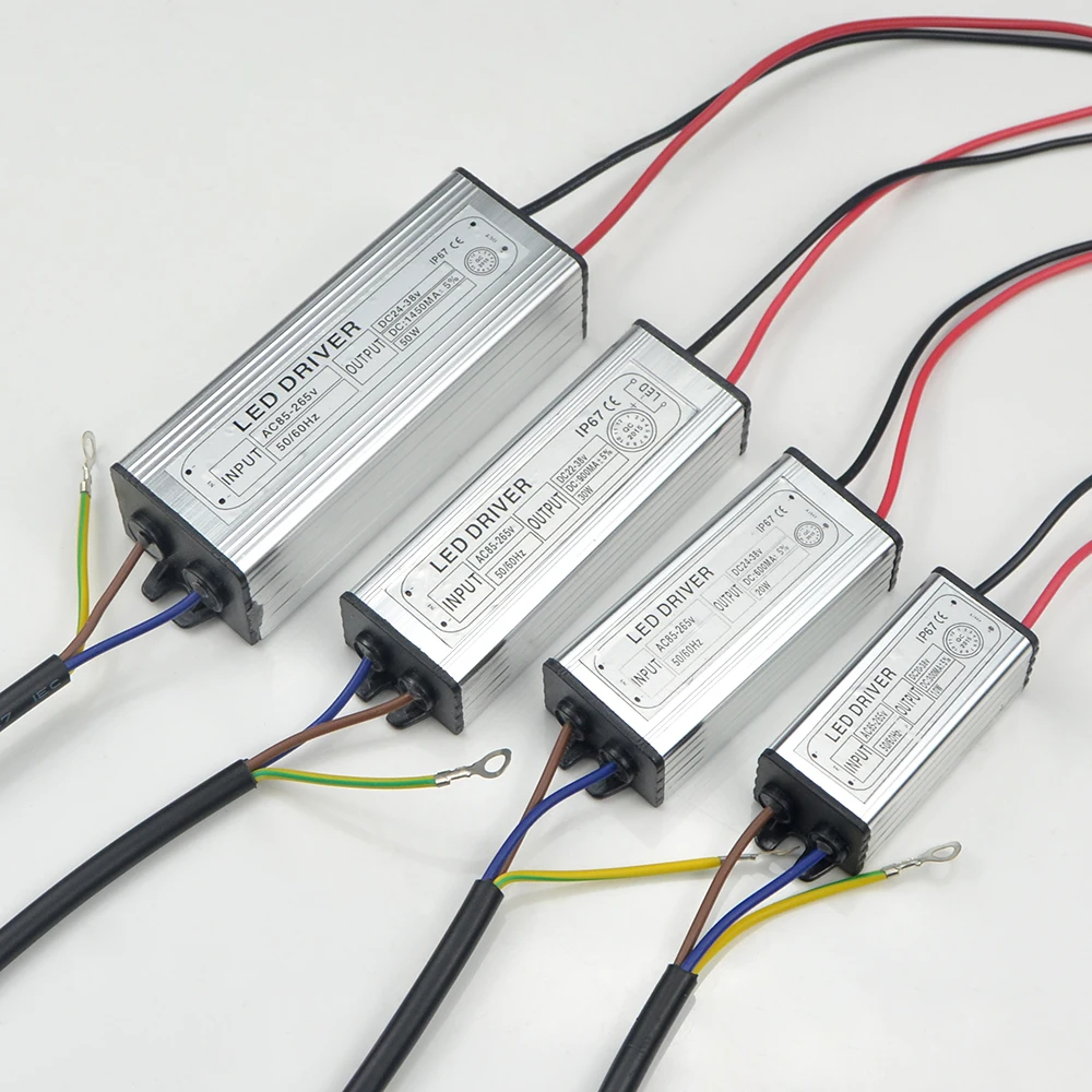 Адаптер для светодиодного драйвера 10 Вт 20 30 50 100 Вт|100w led|led 100w100w led driver |