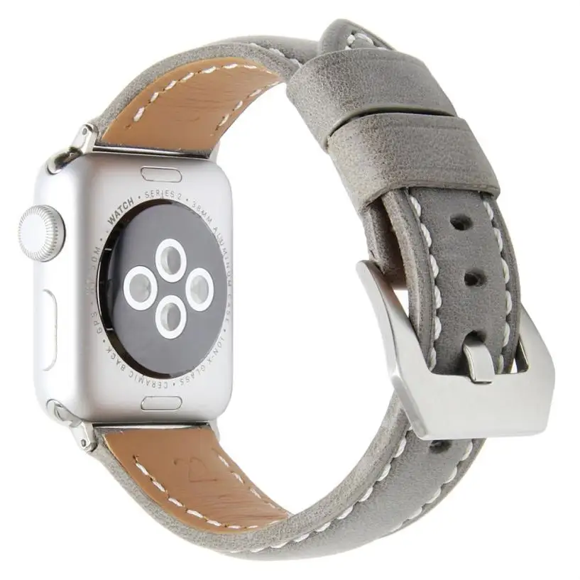 Carprie кожаный ремешок сменный ремешок для часов Apple Watch 38 мм Горячий 17Dec04 Прямая поставка F