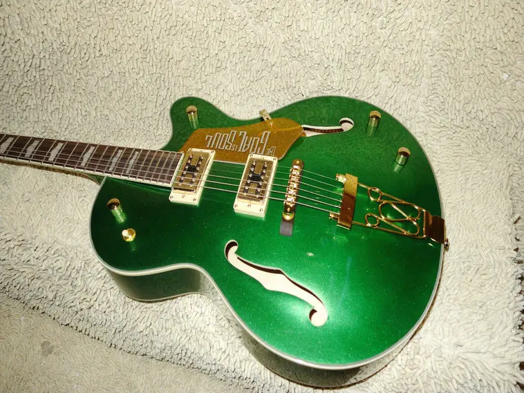 

Green Falcon 6120 Jazz Guitar Hollow body New Arrival Wholesale Guitars top musical instruments