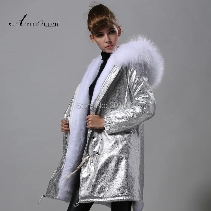 Зимнее женское меховое пальто,, бренд, модная куртка, роскошный воротник из меха енота, пальто, теплый мех, тонкая парка