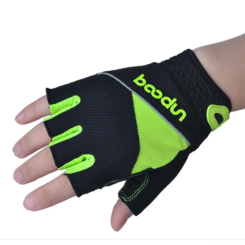 Велосипедные перчатки BOODUN унисекс Half Finger Bike воздухопроницаемые велосипедные перчатки гелевые подушечки гоночные ударопрочные перчатки для велосипедиста Guantes Ciclismo