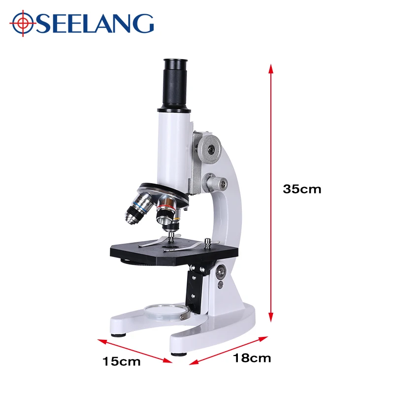 Zoom 640X HD монокулярный Биологический микроскоп студенческий научный эксперимент школьная научная лаборатория образование окуляр 10x 16x