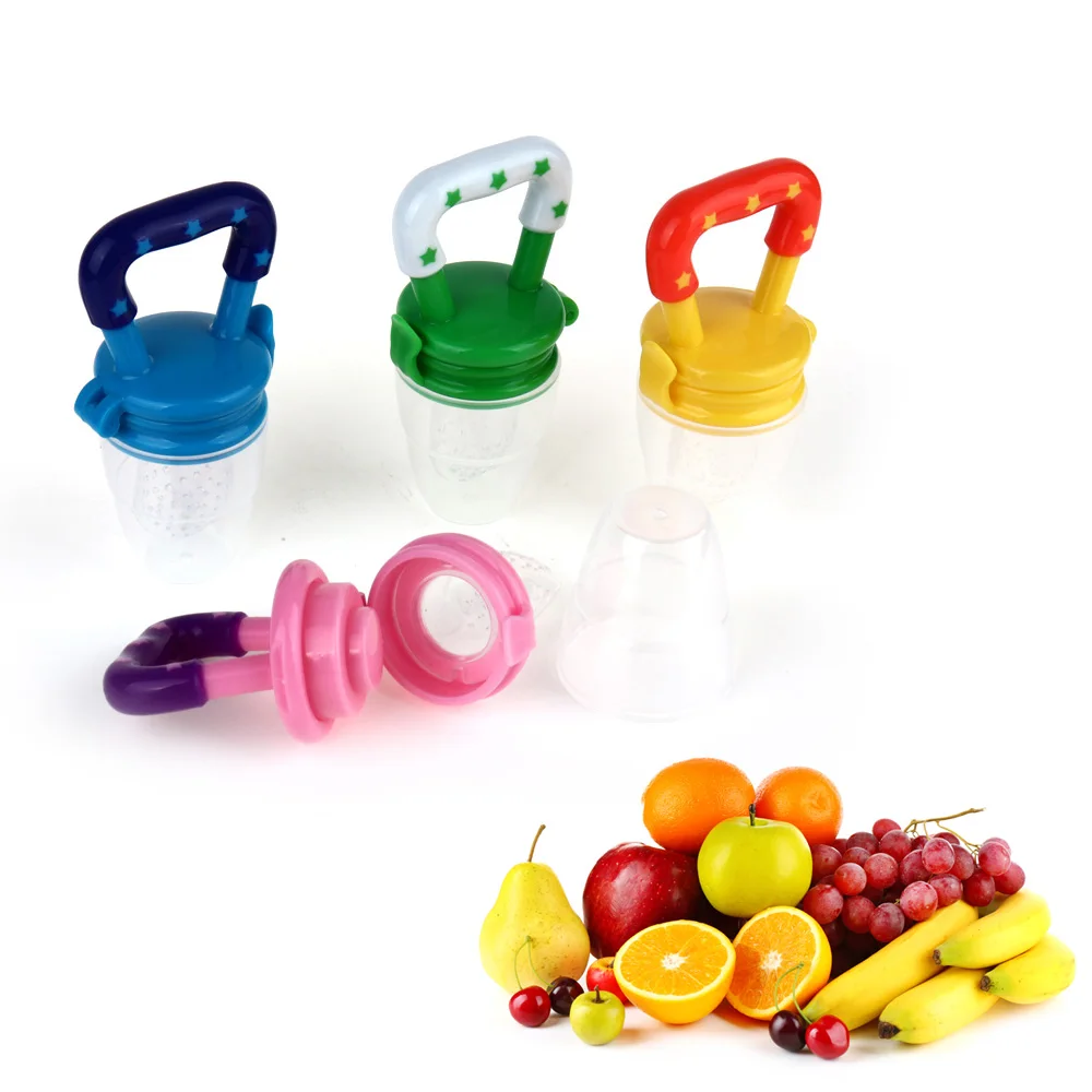 TYRY.HU 1PC Baby Teether Nipple Fruit Food Feeding Tool Silicona Pacifier Safety Feeder Bite BPA Free Silicone Teethers|Детские
