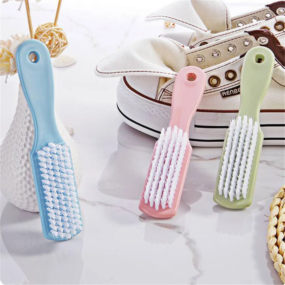 Plastic handle shoe brush cleaner cleaning brushes Washing Toilet