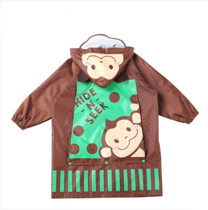 Kids Rain Poncho 1 Новое поступление, экологичное пончо для детей с героями мультфильмов, плащи для детей, дождевик с капюшоном для мальчиков и девочек - Цвет: Kids Rain Poncho 1